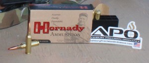 Hornady ammo and APO sticker WEBSITE